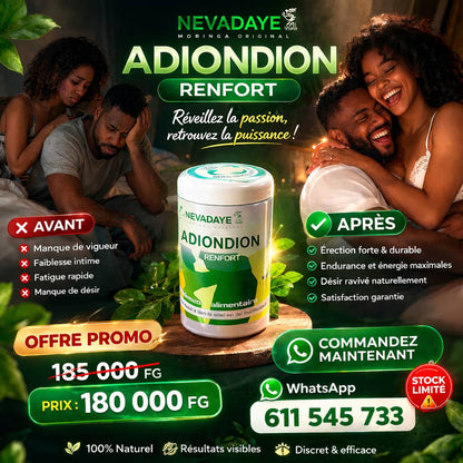 ADIONDION POUR LA FAIBLESSE SEXUELLE